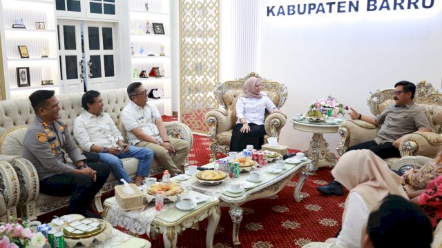 Bupati Barru Terima Kunjungan Hadi Tjahjanto, Bahas Peluang Investasi dan Pengembangan Daerah