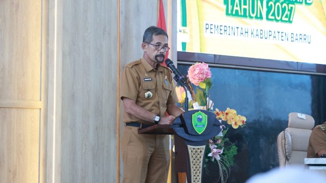 Ket: Pj Sekda Barru, Abubakar