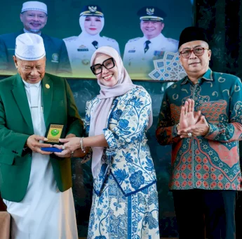 Bupati Barru Dukung Pengembangan DDI Mangkoso di Halal Bihalal Terpadu