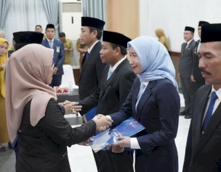 Bupati Gowa Lantik 6 Pejabat Eselon II, Harapkan Bekerja Dengan Akuntabilitas
