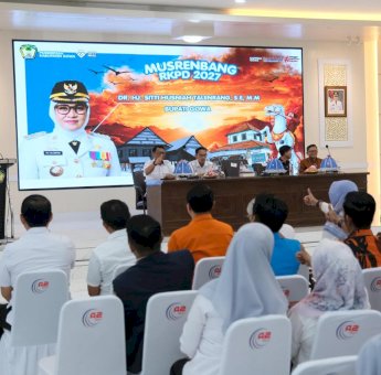 RKPD Gowa 2027 Fokus Transformasi Sosial, Ekonomi Hingga Pemerataan Pembangunan