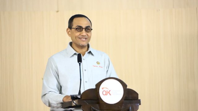 Kepala Eksekutif Pengawas Pasar Modal, Keuangan Derivatif, dan Bursa Karbon OJK, Hasan Fawzi. (Dok. Otoritas Jasa Keuangan)