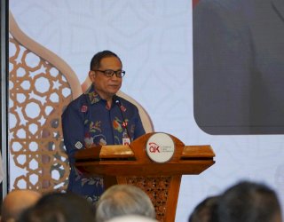 Halal Bihalal OJK Sulselbar, Muchlasin: Wadah Selaraskan Arah Kebijakan Sektor Jasa Keuangan