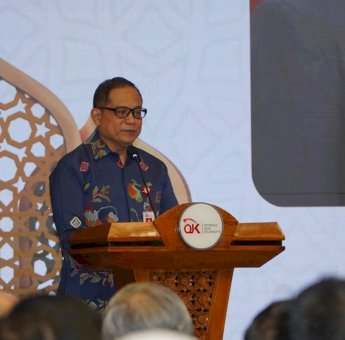 Halal Bihalal OJK Sulselbar, Muchlasin: Wadah Selaraskan Arah Kebijakan Sektor Jasa Keuangan