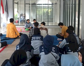 Kawasan Museum Balla Lompoa Dimanfaatkan Jadi Ruang Belajar Mahasiswa UNM