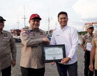 Gagas Desa Siaga Bencana di Kelurahan Katimbang, PLN UIP Sulawesi Raih Penghargaan Pemkot Makassar