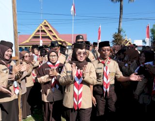 Pesta Siaga Perdana di Gowa jadi Ruang Belajar Nilai-nilai Kepramukaan