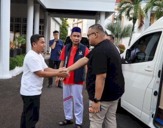 Tasming Hamid Terima Kunjungan Dua Anggota Komisi III DPR RI di Rujab Wali Kota Parepare