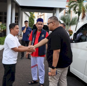 Tasming Hamid Terima Kunjungan Dua Anggota Komisi III DPR RI di Rujab Wali Kota Parepare