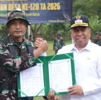 TMMD ke-128 Resmi Dimulai di Selayar, Sinergi TNI dan Pemerintah Daerah Percepat Pembangunan Desa