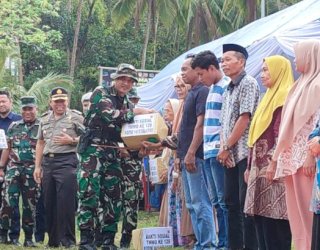 Tak Hanya Bangun Infrastruktur, TMMD ke-128 Selayar Juga Sentuh Warga Rentan