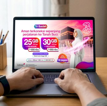 Tri Hadirkan Paket Internet Khusus Ibadah Haji, Komunikasi Bersama Keluarga Dipastikan Lancar