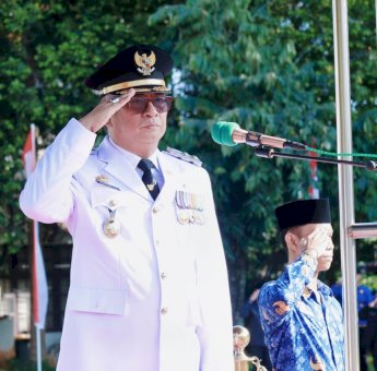 Wabup Barru Pimpin Upacara Otda, Tekankan Sinergi dan Pelayanan Publik