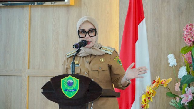 Ket: Bupati Barru, Andi Ina Kartika Sari