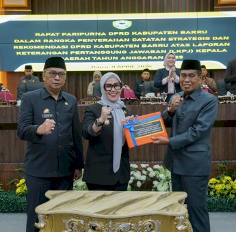 Bupati Barru Jadikan Rekomendasi DPRD sebagai Arah APBD 2027
