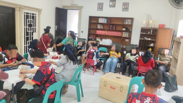 Ket: Kegiatan Donor Darah pada 15 Maret 2026 lalu di salah satu rumah ibadah di Kota Parepare