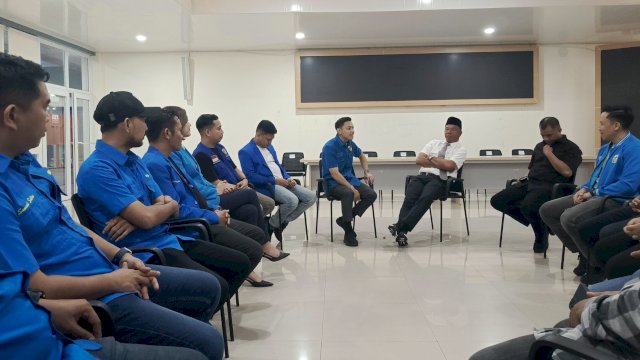 Pengurus DPD I KNPI Sulawesi Selatan melakukan silaturahmi dengan Bupati Bulukumba, Andi Muchtar Ali Yusuf di Kantor Bupati Bulukumba, Senin (6/4/2026). (Foto: Istimewa)