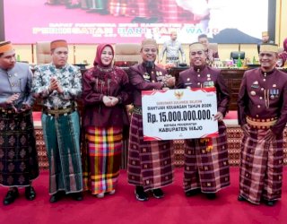 Hari Jadi Wajo ke-627, Gubernur Sulsel Genjot Konektivitas Jalan dan Irigasi