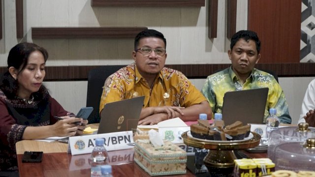 Pemkab Sidrap menegaskan komitmennya dalam menjaga keberlanjutan sektor pertanian melalui penguatan regulasi pengendalian alih fungsi lahan. (Foto: Humas Pemkab Sidrap)