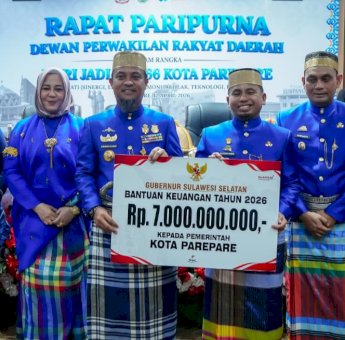 Gubernur Andi Sudirman Canangkan Kota Parepare sebagai Pusat Pertumbuhan Baru Sulsel