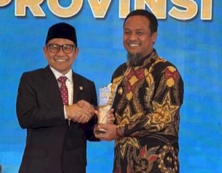 Gubernur Sulsel Sabet Award Nasional, Program MYP Jadi Bukti Nyata Pembangunan Infrastruktur