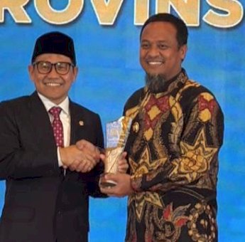 Gubernur Sulsel Sabet Award Nasional, Program MYP Jadi Bukti Nyata Pembangunan Infrastruktur