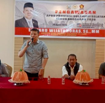 Gelar Pengawasan APBD Sulsel, Edward Horas Dorong Transparansi dan Akuntabilitas Anggaran