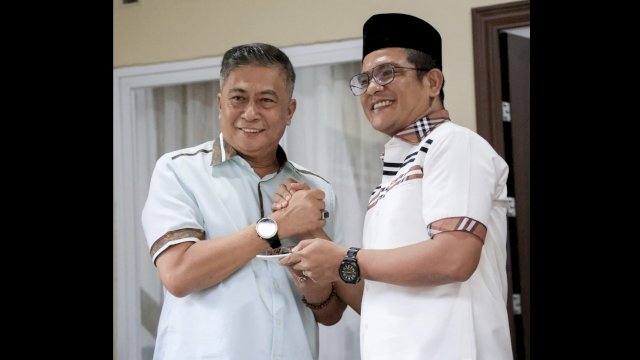 Ket: Wakil Bupati Barru, Abustan A Bintang bersama Kapolres Barru