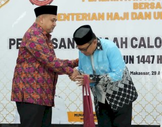 Lepas JCH Makassar, Munafri Tekankan Pentingnya Memaknai Haji Sebagai Perjalanan Spiritual