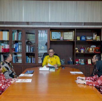 Wabup Barru Terima KUI Unhas, Bahas Program Homestay Mahasiswa Internasional di Desa Wisata