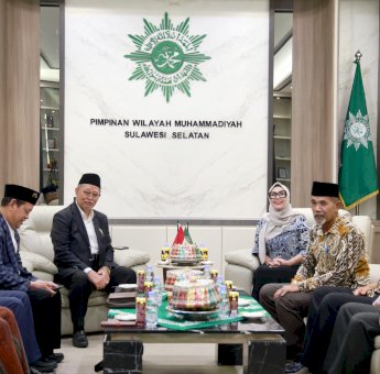 Bupati Barru Kawal Penyelesaian Persoalan Masjid Nurut Tauhid, Temui Pimpinan Muhammadiyah di Makassar