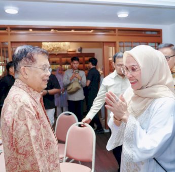 Bupati Barru Hadiri Halal Bihalal di Rumah Jusuf Kalla, Perkuat Silaturahmi Tokoh Nasional dan Daerah