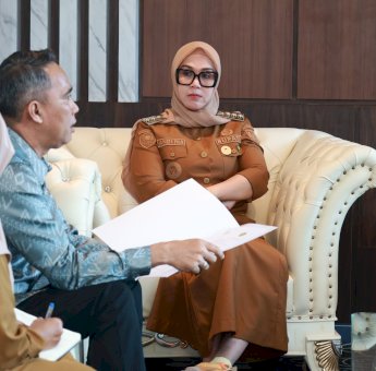 Bupati Barru Terima Tim Balai Litbang Agama, Bahas Pengukuran Indeks Sosial Keagamaan