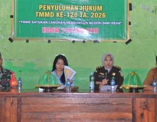 Warga Selayar Diberi Pemahaman Hukum Lewat Program TMMD