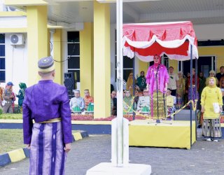 Bupati Barru Pimpin Upacara Hardiknas, Pendidikan Ditegaskan sebagai Prioritas Utama