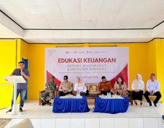 Sasar 4 Kecamatan, OJK Sultra Ajak Masyarakat Kenali Layanan Jasa Keuangan Aman dan Legal