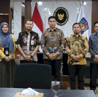 Menghadap Wamendagri, Tasming Hamid Konsultasi Efisiensi Anggaran hingga Restrukturisasi OPD