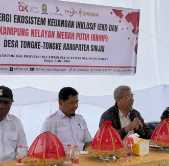 Sinergitas Program EKI dan KNMP, OJK Sulselbar Perkuat Akses Keuangan Bagi Nelayan di Sinjai
