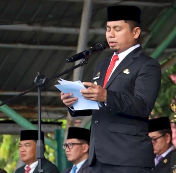 Hardiknas 2026 di Lapangan Andi Makkasau, Tasming Hamid Ajak Perkuat Kolaborasi Pendidikan