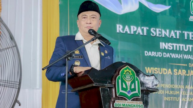 Ket: Wakil Bupati Barru, Abustan A Bintang