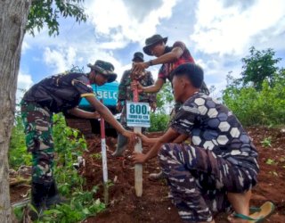 Hari ke-22 TMMD Selayar, Dua Jalan Tani Rampung 100 Persen