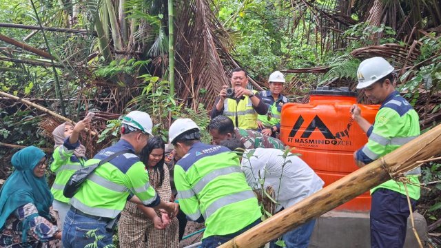 Ket: Pembangunan Air Bersih MDA