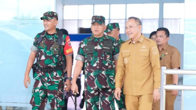 Mayjen TNI Bangun Nawoko Resmi Tutup TMMD Selayar dan Tinjau Program Strategis Presiden. [IST]