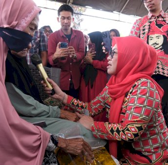 Desa Gentungan Terbanyak Penerima Bantuan Pangan di Bajeng Barat