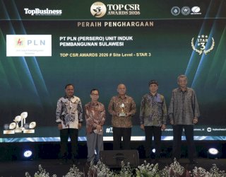 Program Pemanfaatan FABA PLN UIP Sulawesi Raih Bintang 3 TOP CSR Awards 2026
