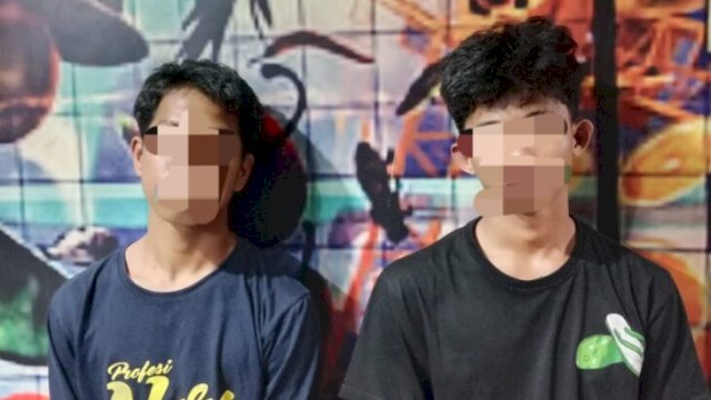 Dua pelaku curanmor di kabupaten Bulukumba diringkus polisi. [Ist]