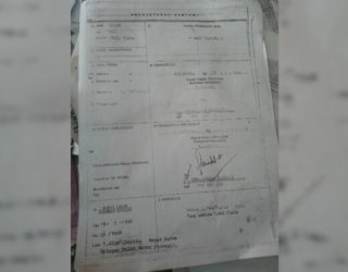 Pengumuman Kehilangan Sertifikat Hak Milik Nomor 312 Atas Nama H. Magguna
