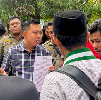 Heriwawan Terima Massa Aksi Koalisi Rakyat Sulsel, 13 Poin Aspirasi Ditampung