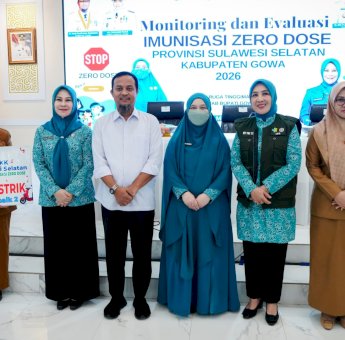 Monitoring Zero Dose, Gubernur Sulsel Tegaskan Target 100 Persen di Seluruh Wilayah