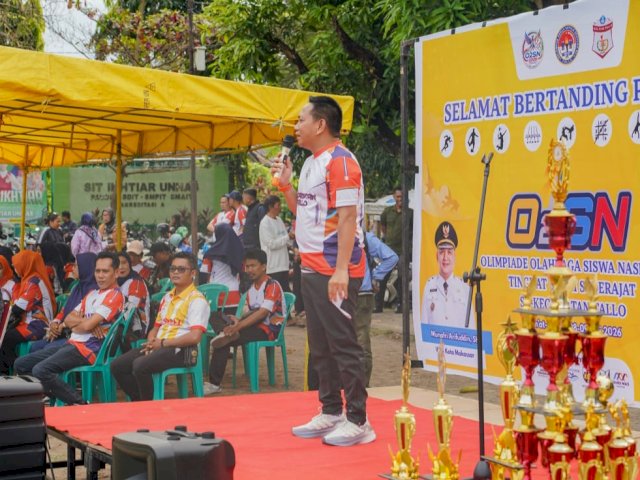 KONI Makassar Beri Dukungan Penuh, Ribuan Siswa Ikuti O2SN Tingkat SD se-Kecamatan Tallo